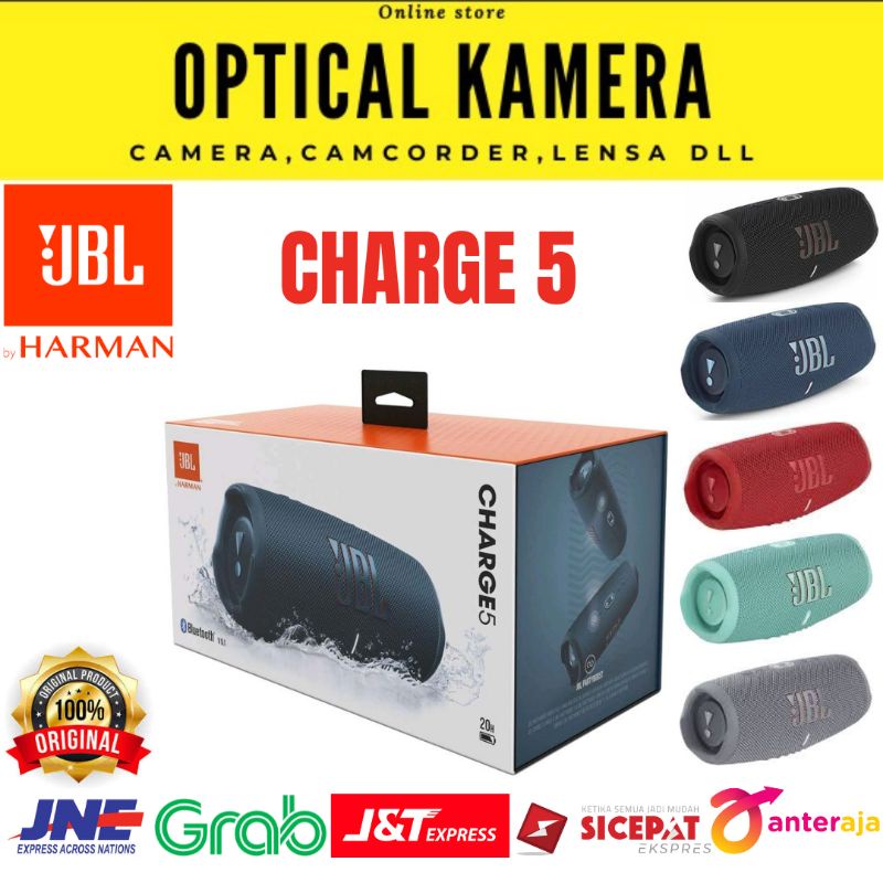 Speaker Portabel JBL CHARGE 5 ORIGINAL