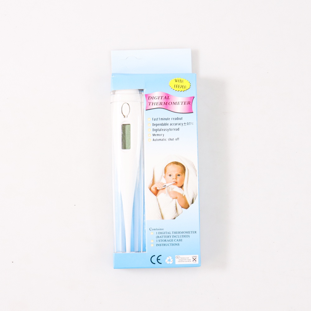 Digital Thermometer with Beeper OMHR09WH - KT-DT4B - White