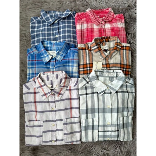 Univ*rsal TH plaid flanel longsleeved shirt