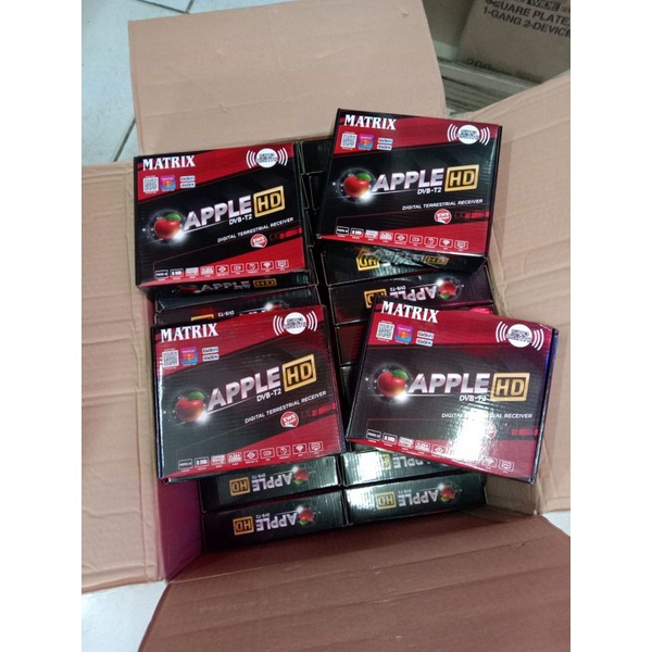 SET TOP BOX TV DIGITAL / STB TV DIGITAL / MATRIX APPLE/ UNTUK ANTENA DIGITAL