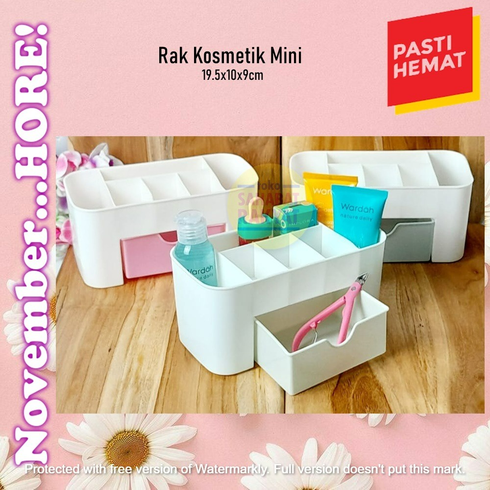 AKH317G Rak Kosmetik/Desk Organizer/Tempat Penyimpanan