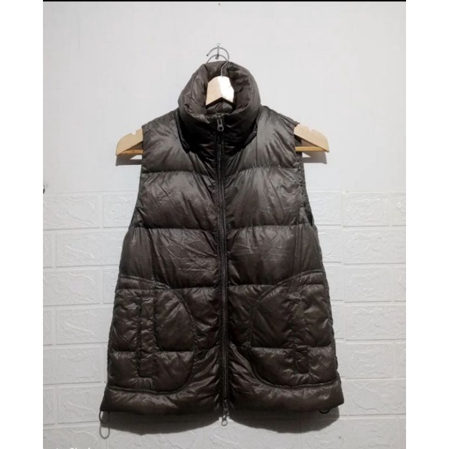 GAP ultralight vest bulu angsa coklat