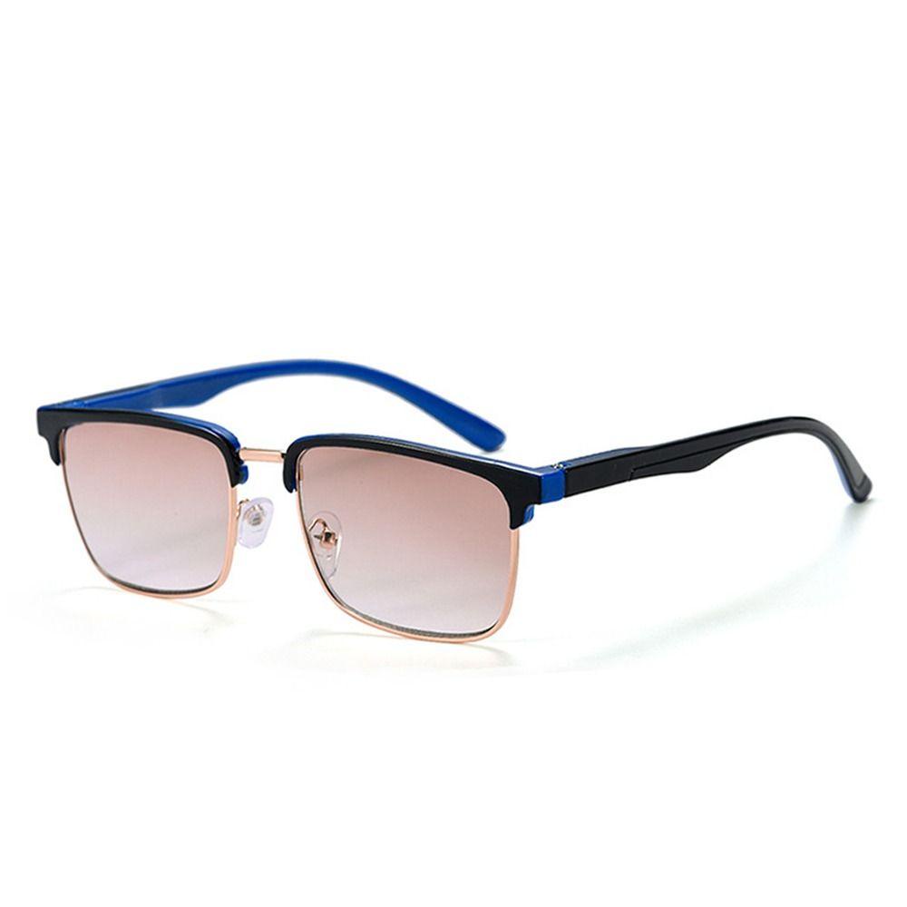 Kacamata Baca Nanas Bingkai Fashion Cahaya Biru Sederhana