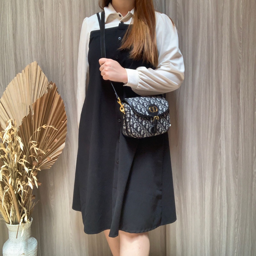 LUXY LX2071 TAS WANITA BOBBY LEATHER FREE BOX MEDIUM SIZE SELEMPANG KUALITAS PLATINUM
