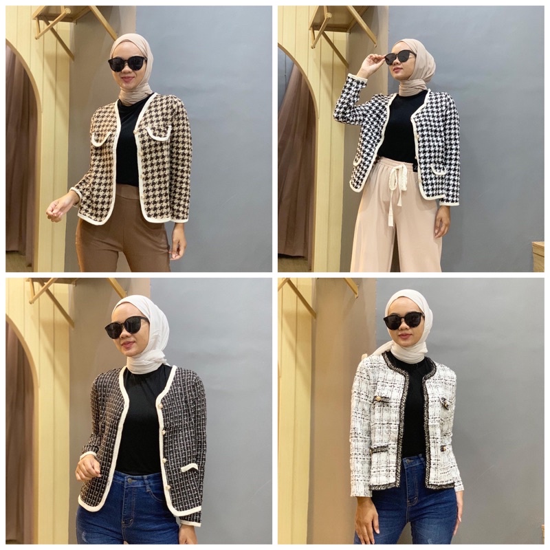 BLAZER TWEED IMPORT