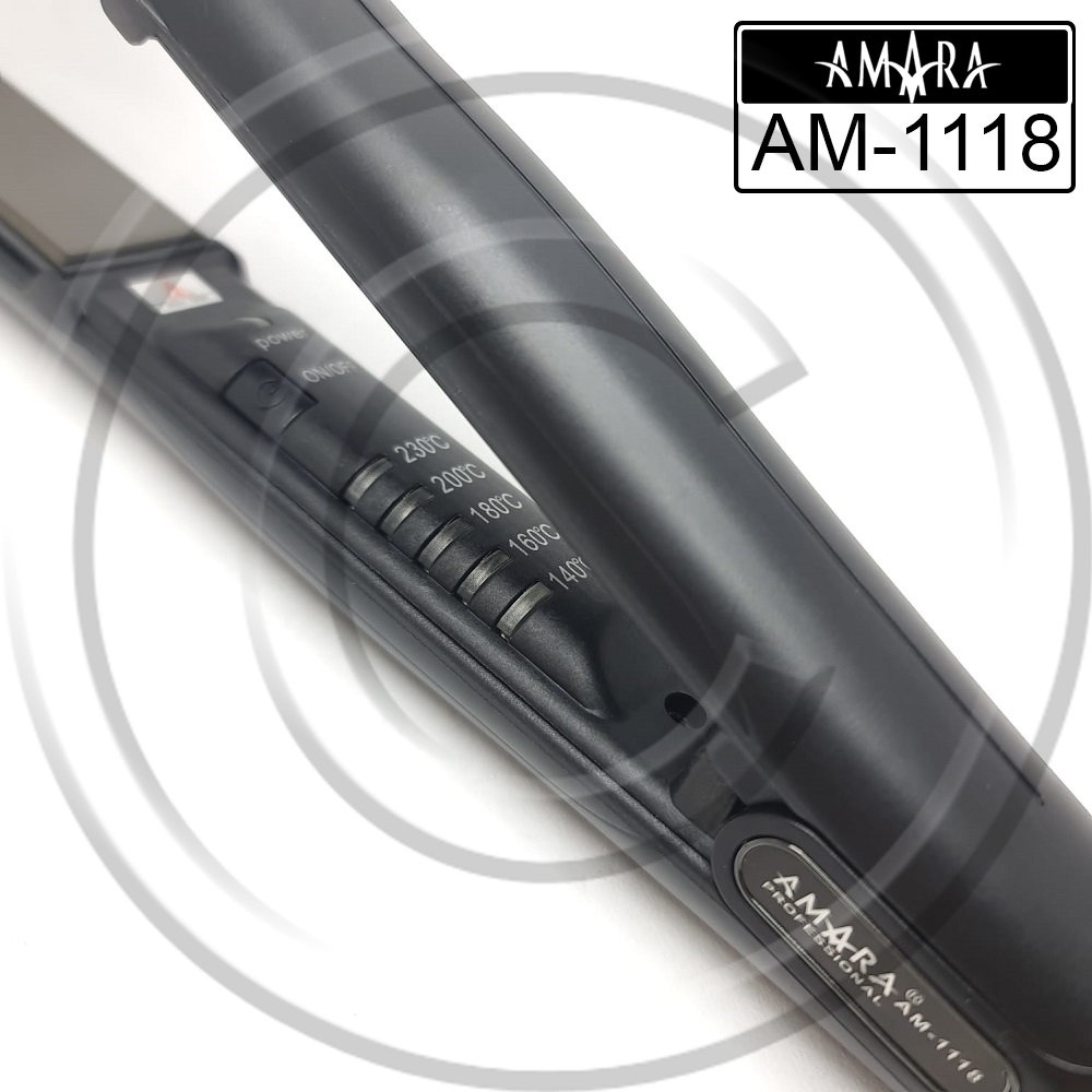 AMARA 2in1 1118 Proffesional - Catokan Rambut / Pengkeriting (Curly) / Pelurus / Hair Straightener