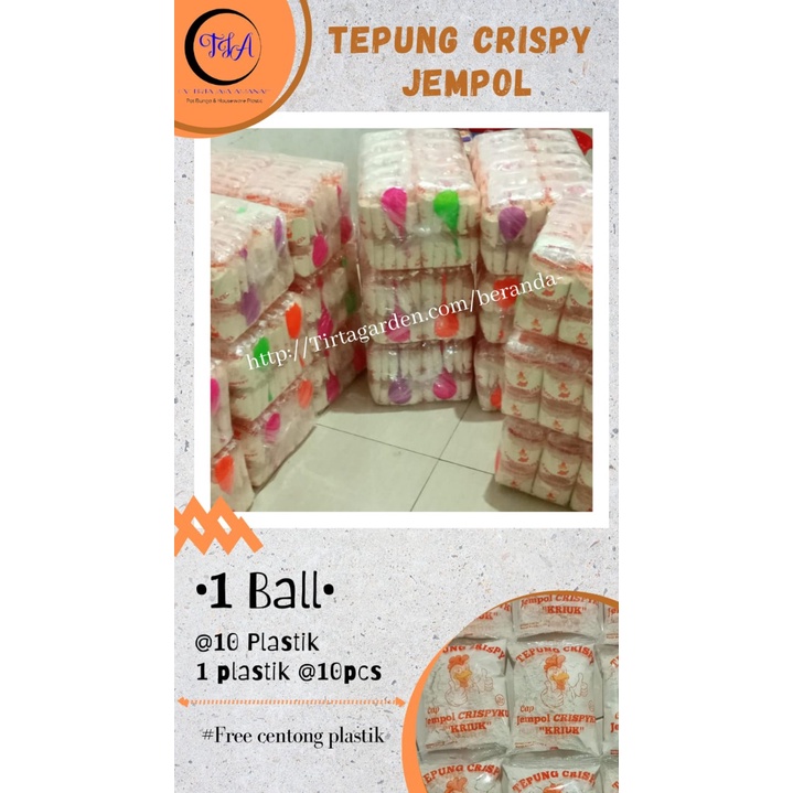 

Tepung Crispy 100Gram Free Centong