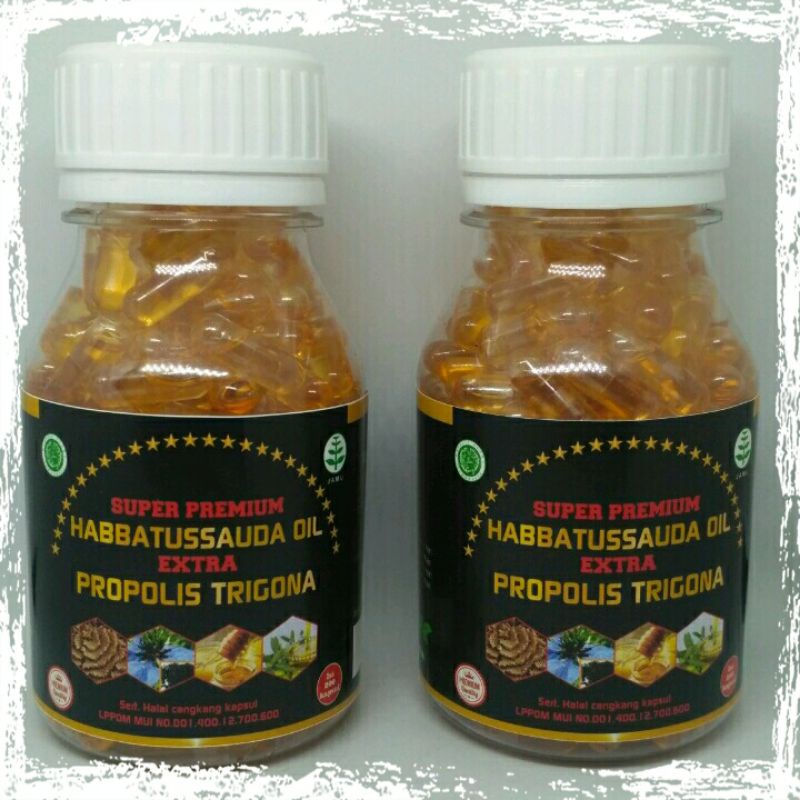 

Habbatusauda Oil Ekstrak Propolis Trigona isi 200 Kapsul Herbal Antibiotik dan daya tahan tubuh