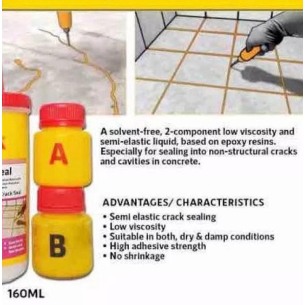 SIKA CRACK SEAL / SIKADUR 20 - 160 ML