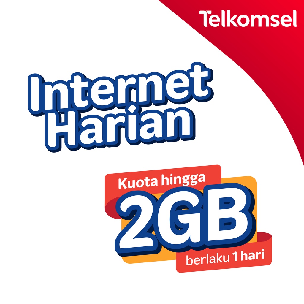 PAKET INTERNET OMG HARIAN Hingga 2Gb / 1 HARI
