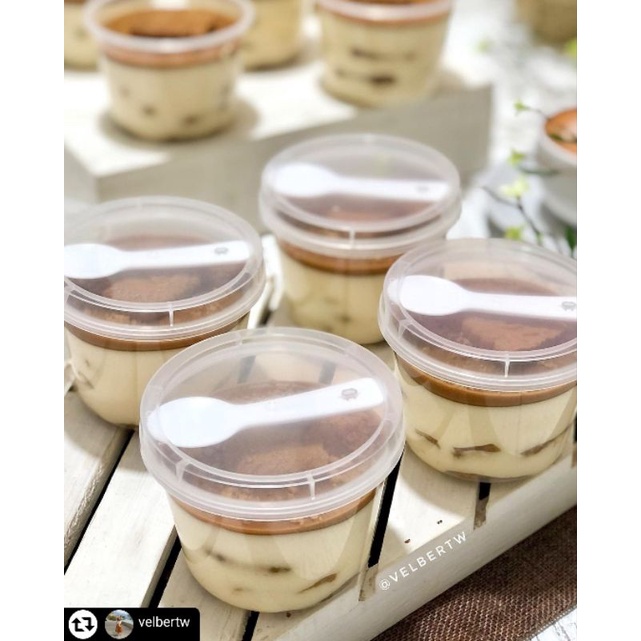 MINI CUP DESSERT BULAT ISI 10 PCS