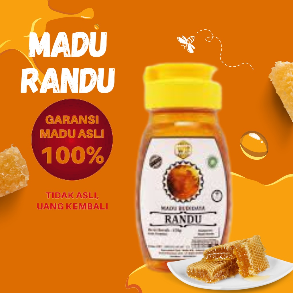 

Madu Ternak Randu 100% Madu Asli – 150gr