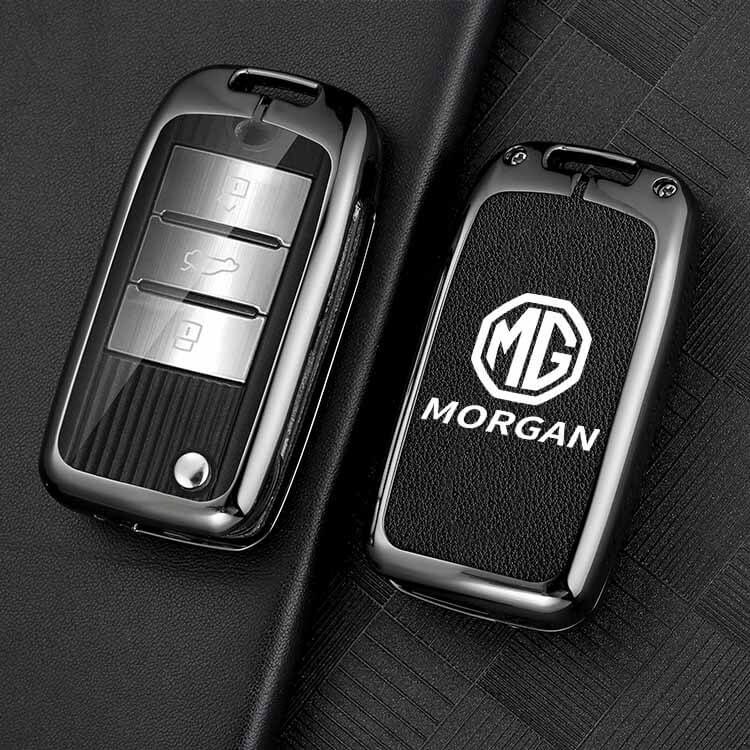 [Available] Zinc Alloy Car Key Case Cover For MG6 Mg ZS Hsezs MG5 GT HS GS Car-Styling Holder Shell Keychain Protection