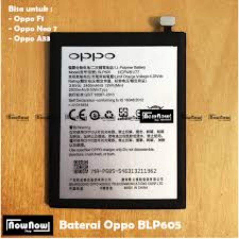 batre hp Oppo f1f Neo 7 a51w  original