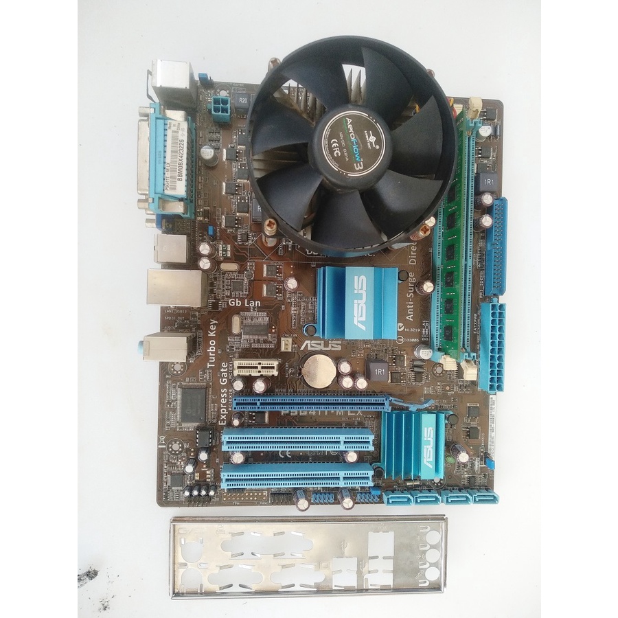 Jual Motherboard Asus G41 Socket LGA 775 plus prosessor Shopee Indonesia