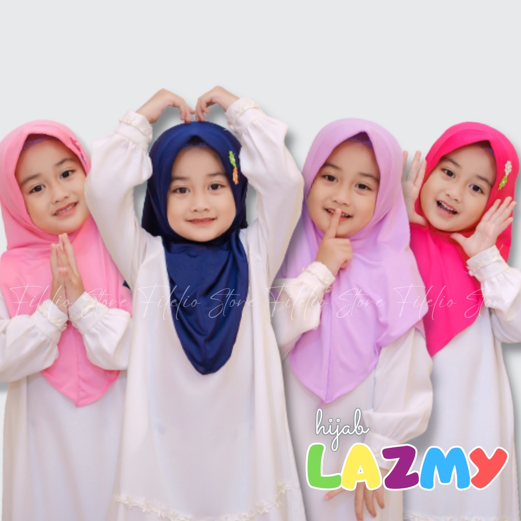 kerudung anak murah Lazmy / Hijab Anak Murah / Jilbab Anak Lucu / Jilbab Hijab Anak Bayi Perempuan