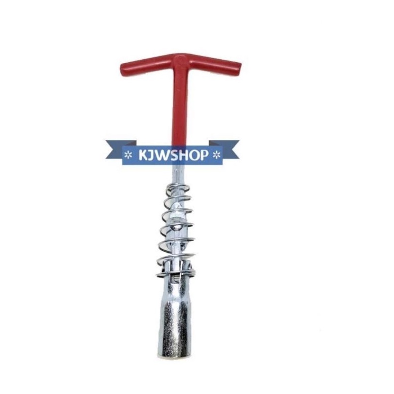 Kunci Busi 16mm Spark Plug Wrench Chrome Plated 16 mm Kunci Busi Motor 2 Tak Kunci Sok Busi 16 mm Ku