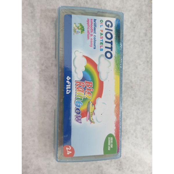 

GIOTTO OIL PASTELS BIG RAINBOW 24