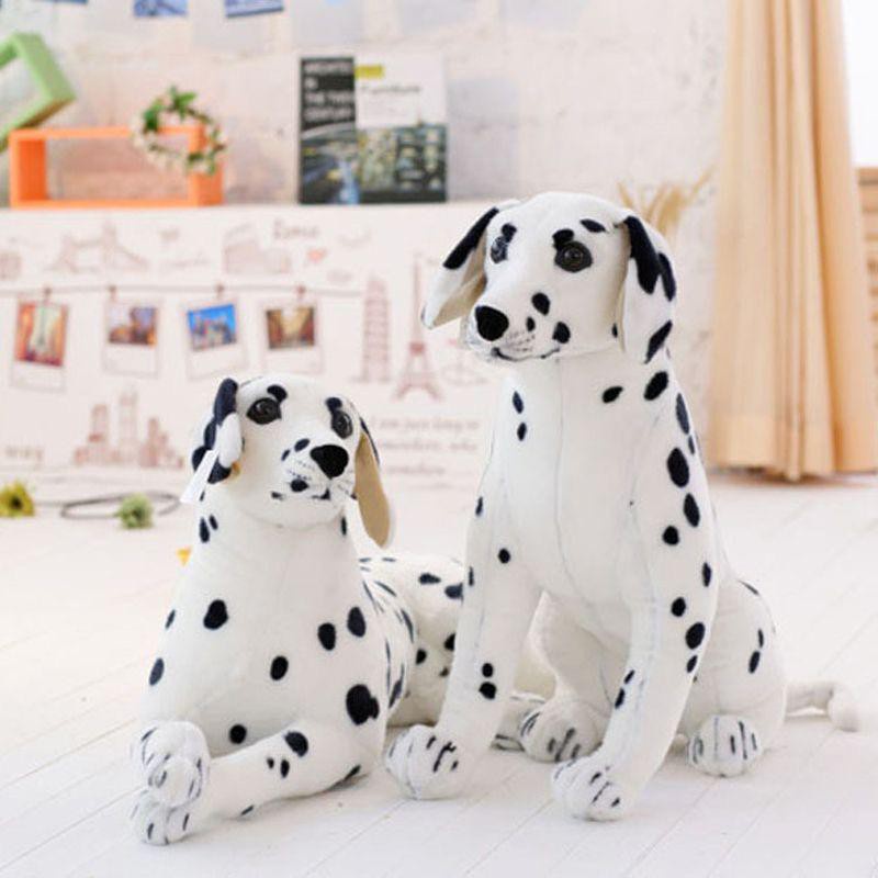 Boneka Anjing Dalmatian 30CM 40CM Boneka Doggy Boneka Dog Boneka Birthday Gift