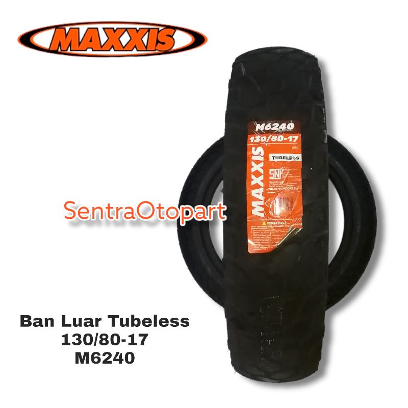 Ban luar tubeless semi trail 130 80 17 M6240 maxxis