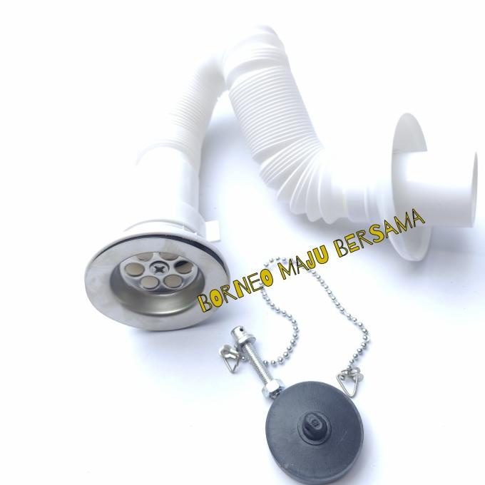 PAKET AFUR WASTAFEL KECIL CUCI TANGAN CUCI PIRING 1 1/2 INCH + SELANG ===