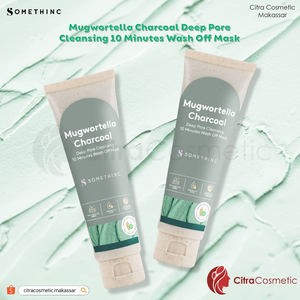 Somethinc Mugwortella Charcoal Deep Pore Cleansing Mask