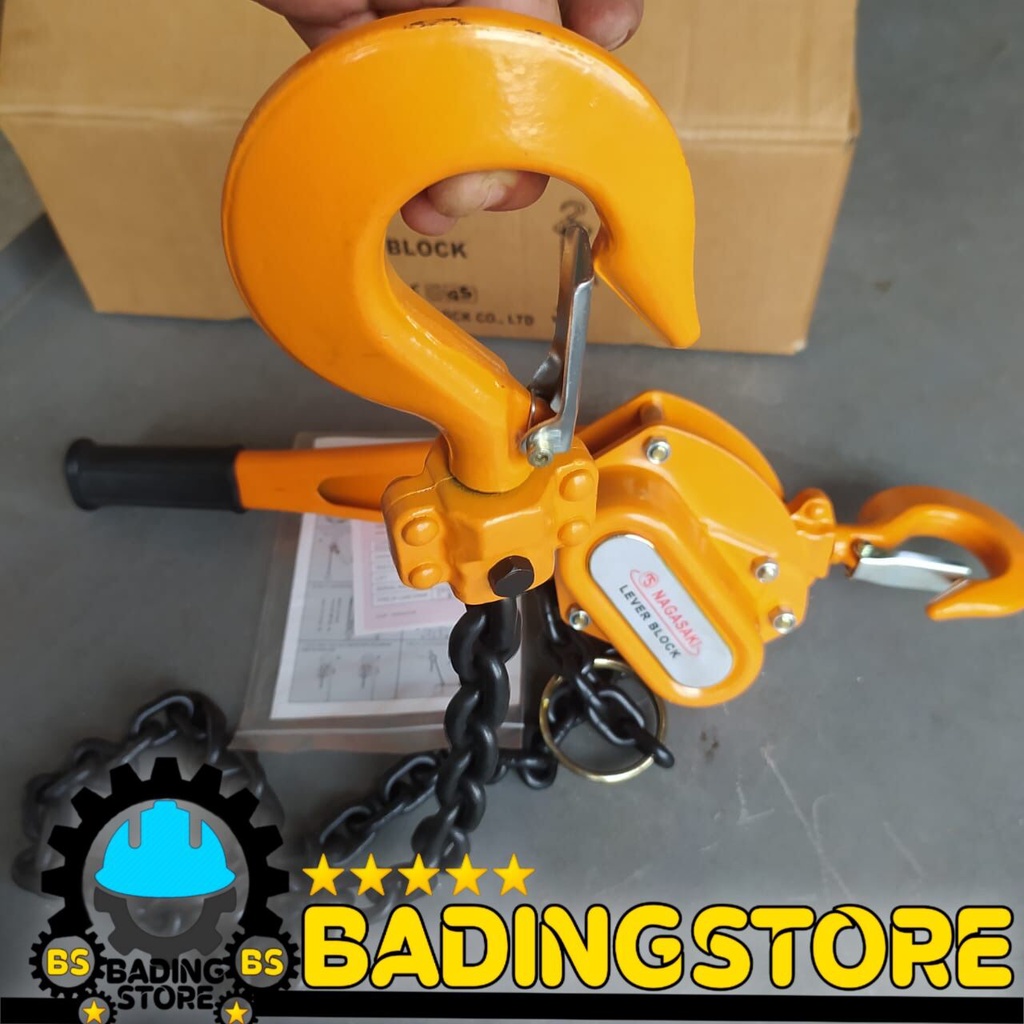 NAGASAKI LEVER BLOCK 3 TON 1.5 METER LEVER HOIST 2 TON CHAIN BLOCK 2 TON RANTAI 1,5 METER CHAIN BLOC