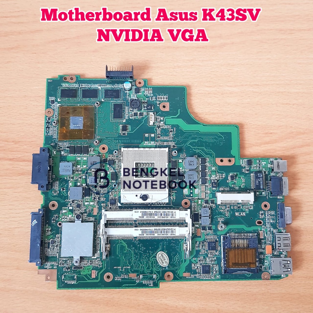 Motherboard Asus A43S A43F A43 K43SV series NVIDIA VGA rev 3.0