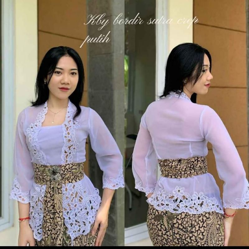 Kebaya Bordir Bali Terbaru/ Kebaya Jadi Bali Bagus murah Lonceng/ kebaya bali