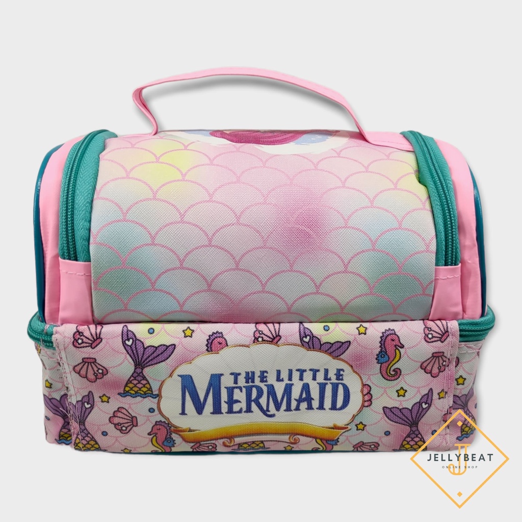 Tas Susun MOTIF Mermaid /Tas Slempang Smiggle /Lunch Bag Susun