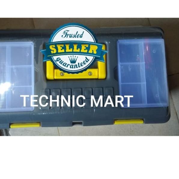 Kenmaster Toolbox Besar 18" /Tool box/ Kotak Tempat Perkakas