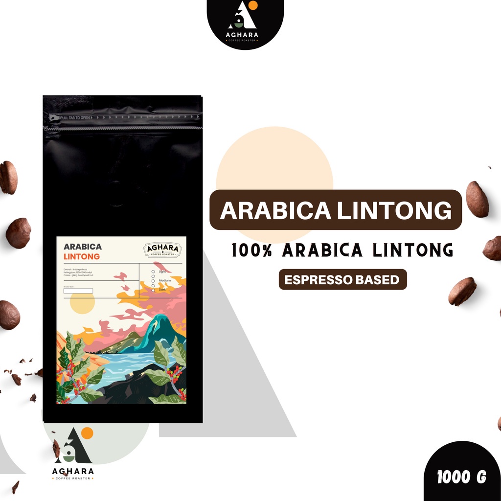 

Kopi Arabica Lintong 1000 Gram - Aghara Coffee Roaster