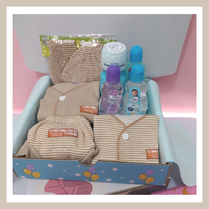 

(COD) Hampers Bayi / Newborn Baby Gift Set / Kado Bayi / Paket Hadiah Bayi - Paket 2