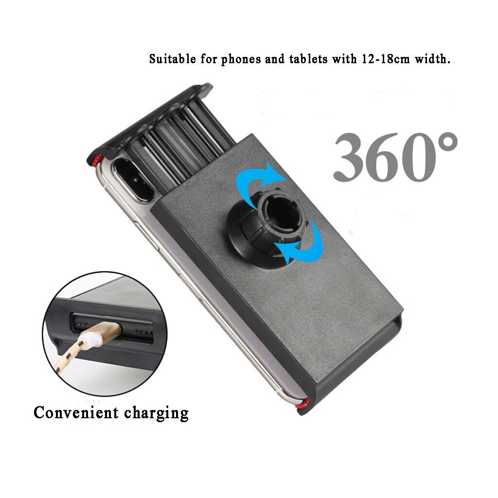 Silvertech Holder 360° Fleksibel Untuk Handphone &amp; Tablet berbahan Besi