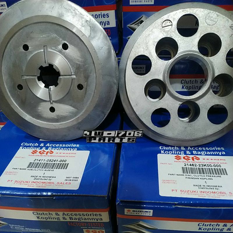 kaki 5 + lawan dudukan kampas kopling GSX R 150 ORI 100% SGP