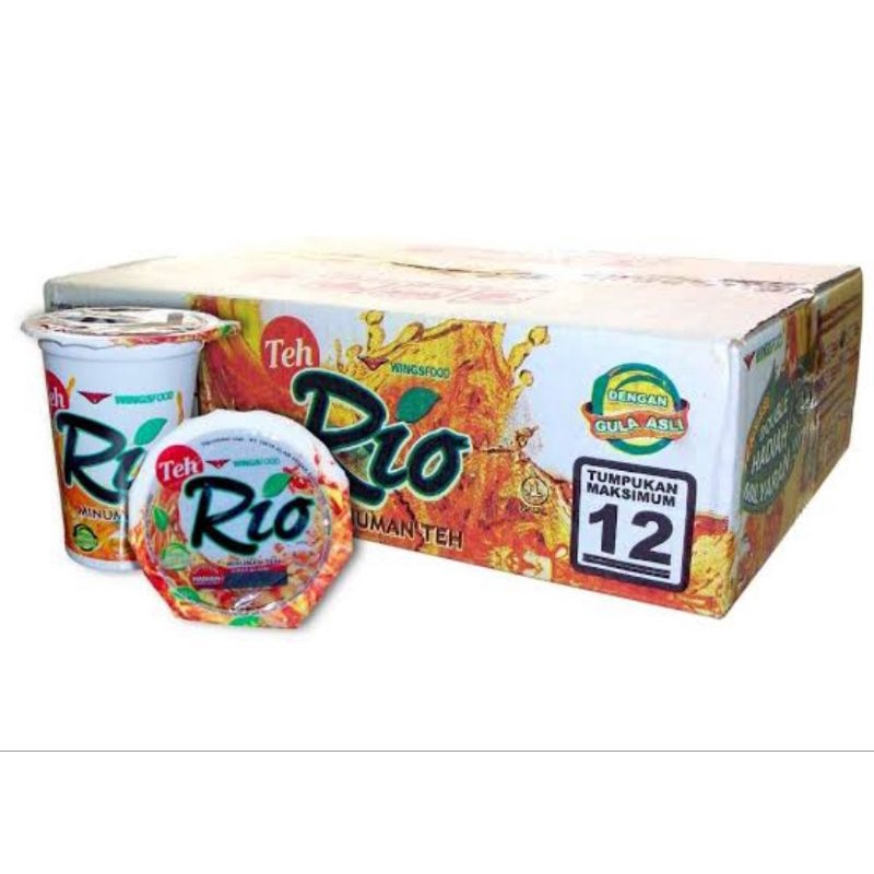 

Teh Rio Gula Batu 190ml 1 dus isi 24