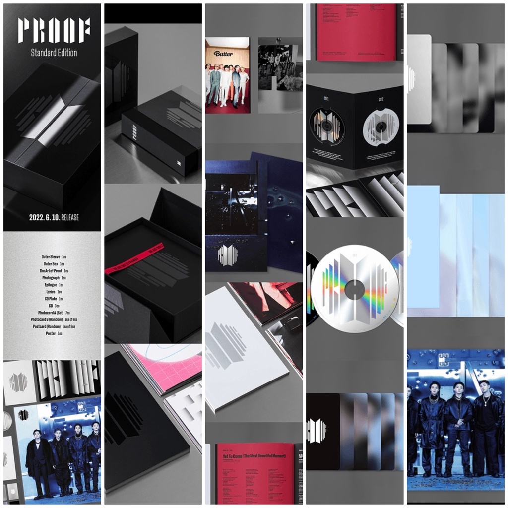 [DEPE PO] BTS ALBUM (PROOF) - COMPACT / STANDARD / SET WEVERSE & KTOWN4U
