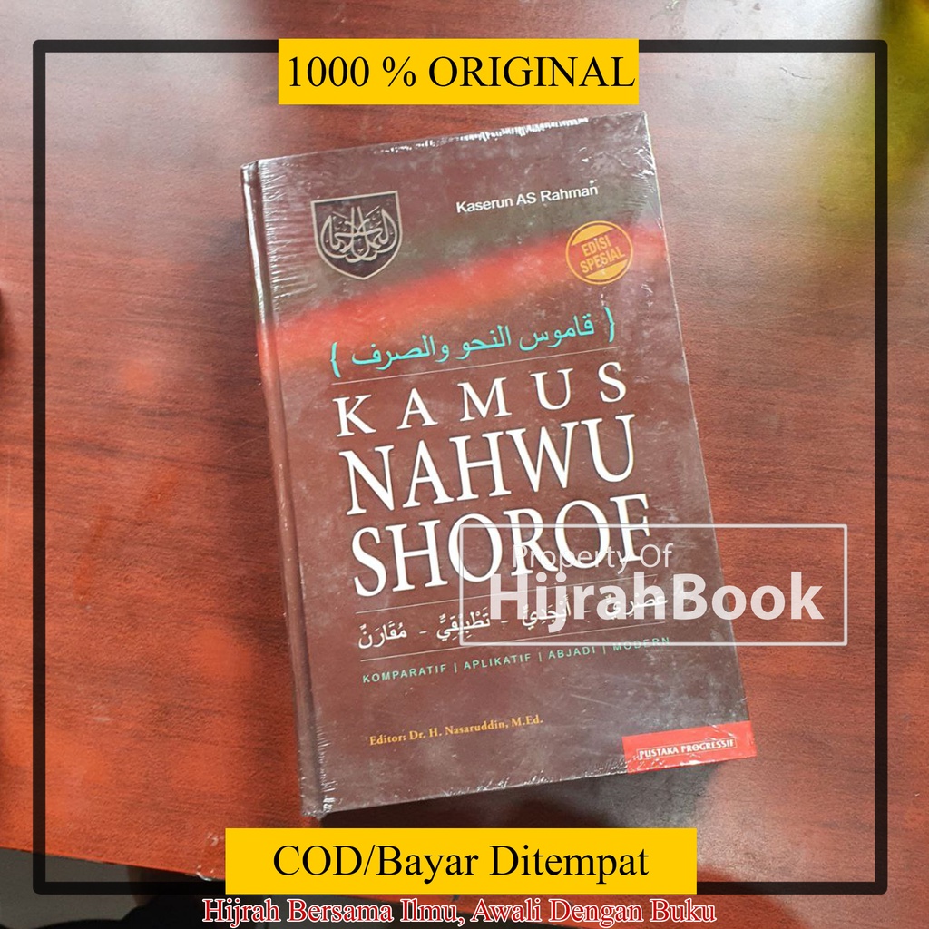 Buku Islami Kamus Nahwu Shorof Buku Komparatif Aplikatif Abjadi Modern Dr Nasaruddin Penerbit Pustak