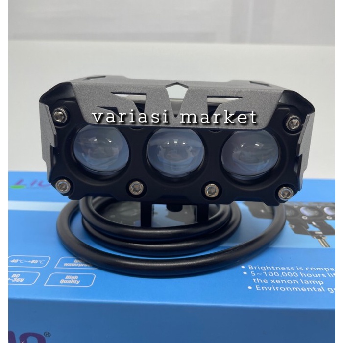 Lampu Tembak Laser SQL 3 Mata HJG - Foglamp Laser SQL HJG