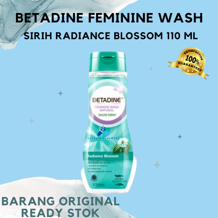 Jual Betadine Feminine Wash Sirih Radiance Blossom Shopee Indonesia