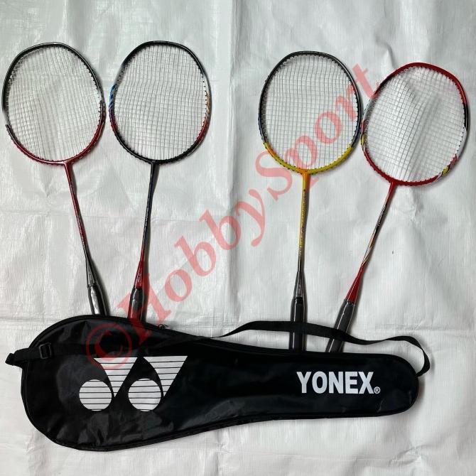 Racket Badminton PSG-A1 Sepasang Raket BuluTangkis Reket Bulu Tangkis