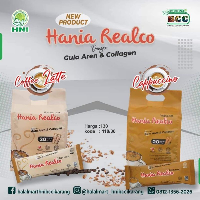 

HANIA REALCO LATTTE & CAPPUCCINO