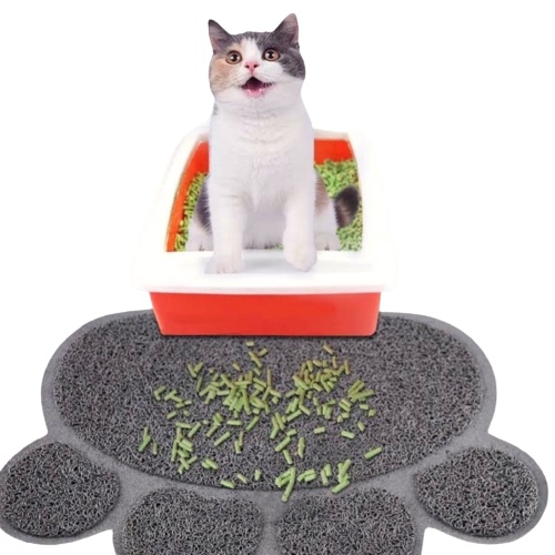 Matras Cat Litter Mat Keset Tempat Pasir Kucing / Matras Litter Box / Alas Bak Pasir Kucing FEZONE