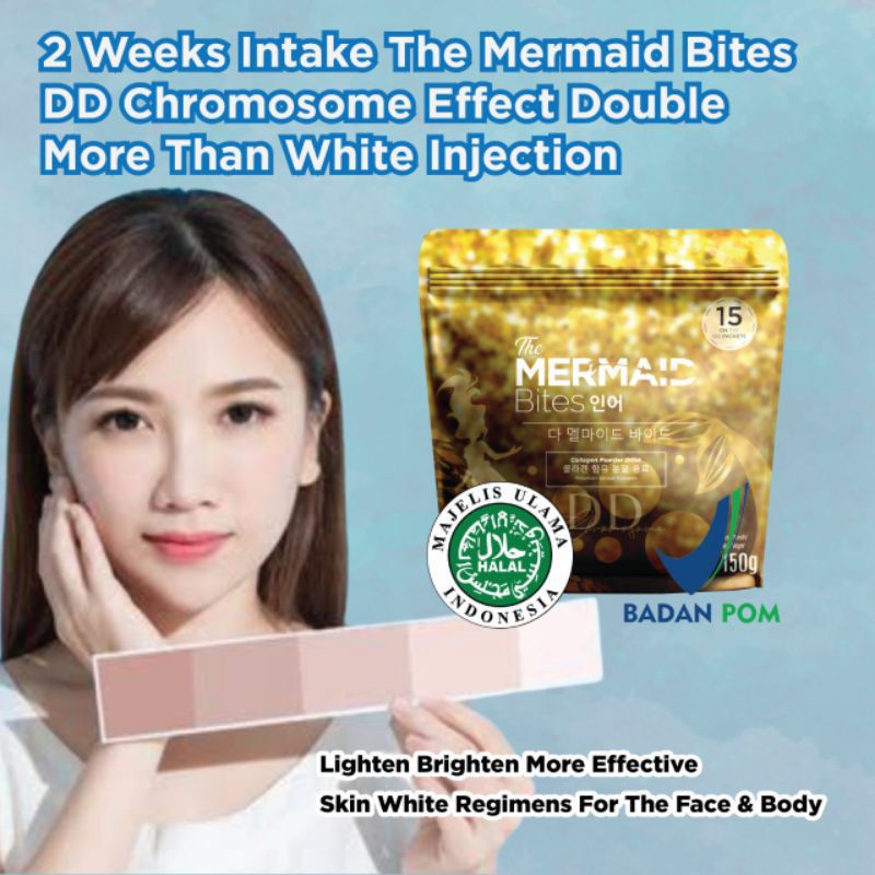 

THE MERMAID BITES COLLAGEN POWDER DRINK 15