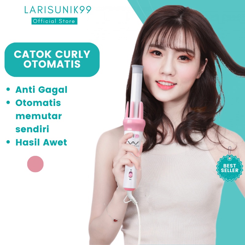 Catok Curly Catok Otomatis Klintong Otomatis Magic Curler Vivido And Vogua Perawatan Rambut