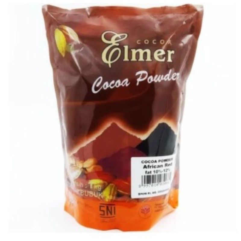 

Elmer African Red Cocoa Powder 10 ~ 12% Coklat Bubuk 100 Gram