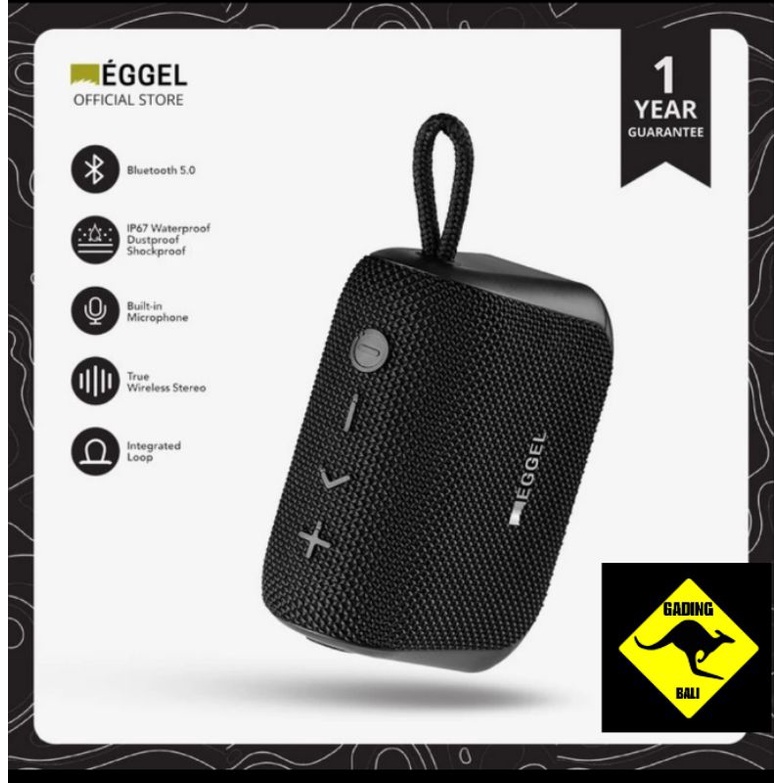 EGGEL FIT 3 PORTABLE WATERPROOF BLUETOOTH SPEAKER