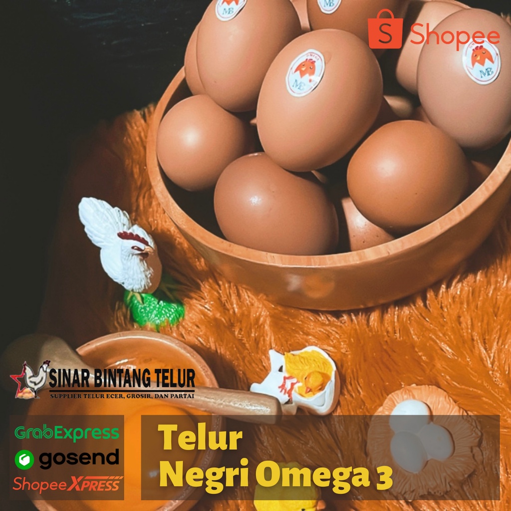 Jual TELUR AYAM OMEGA Kg Shopee Indonesia