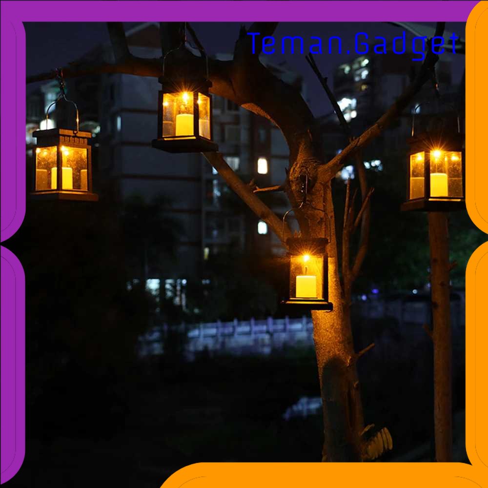 TG-LMP DUOGU Lampu Taman Solar Panel Garden Decoration Candle Warm White - EM301