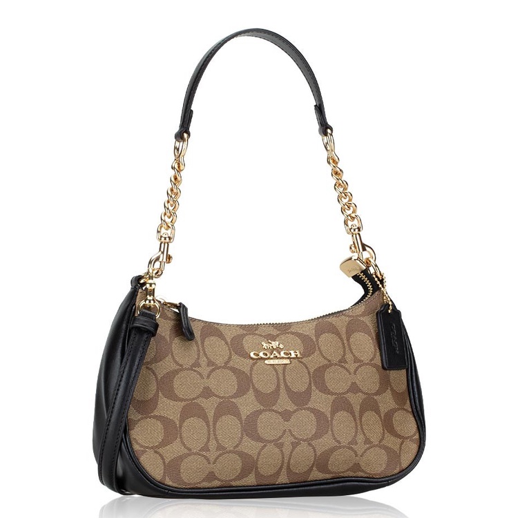 COC CA548 Teri Shoulder Bag In Signature Canvas